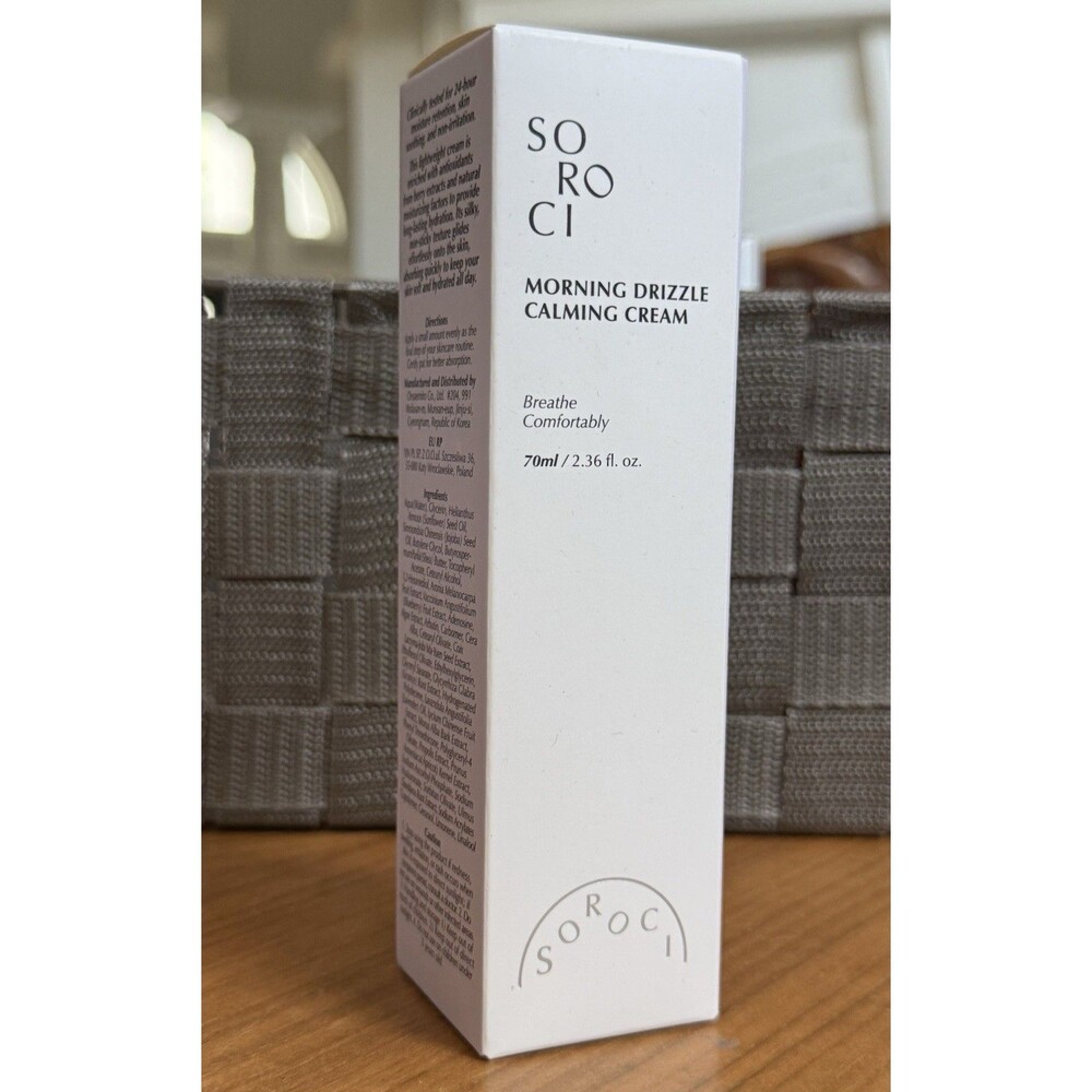 SOROCI Morning Drizzle Hydrating Day Treatment Face Cream Lavender 2.36 fl oz